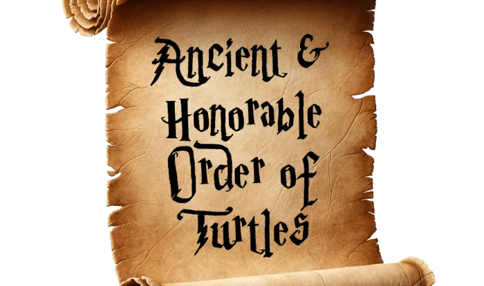 Ancient honorable order of turtles