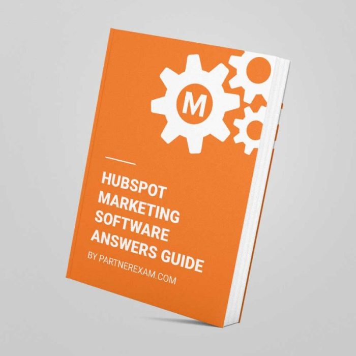 Hubspot marketing software exam answers